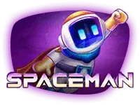 Spaceman slot game tile