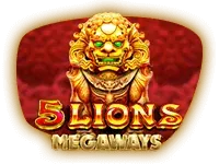 5 Lions Megaways slot game tile